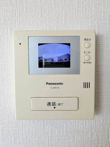 セキュリティ　安心のTVドアホン