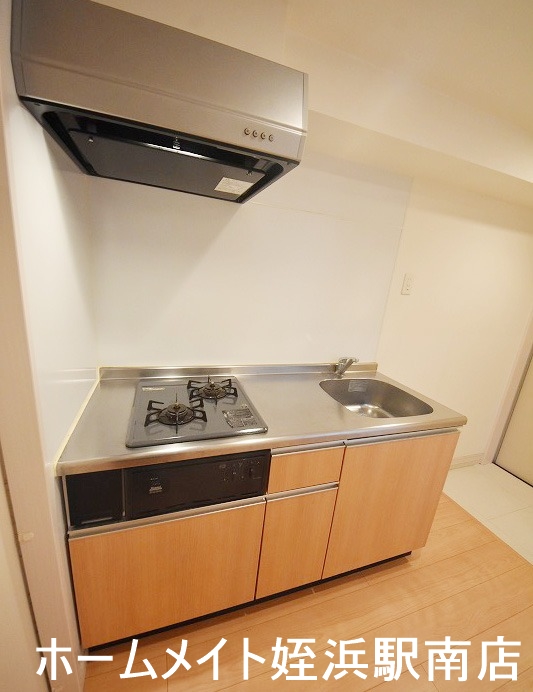 キッチン　★二口コンロのシステムキッチン★参考写真