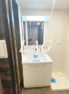 洗面設備　洗面台です。