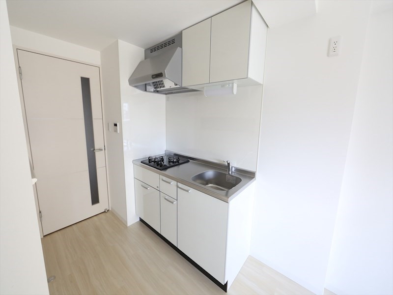 キッチン　システムキッチン（ガス2口コンロ付）