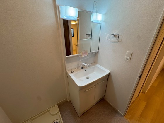 洗面設備　※別部屋の写真です。