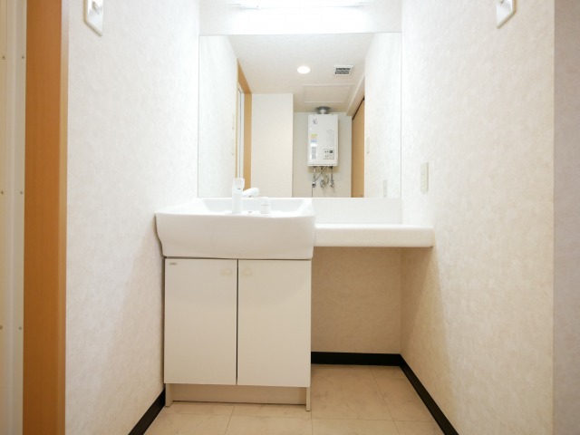 洗面設備　シャワードレッサー付きです！