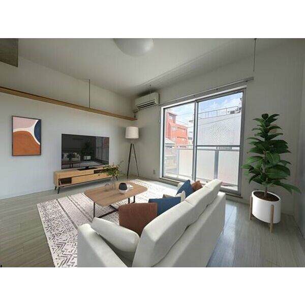 居室・リビング　掲載写真はモデルルームを掲載しております。実際のお部屋と仕様