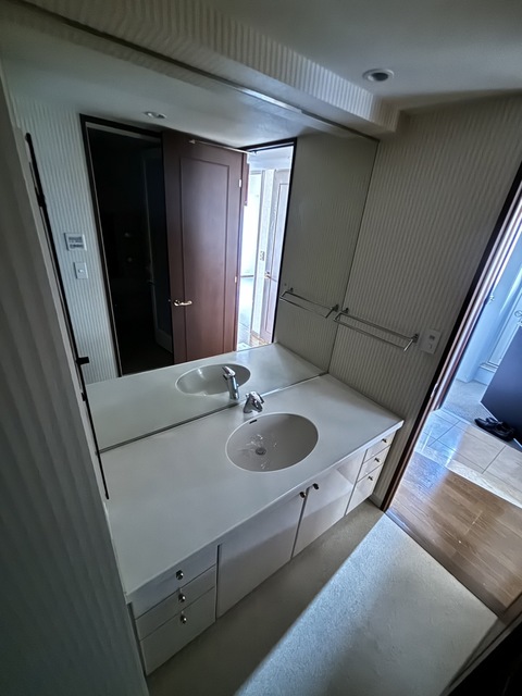 洗面設備　別部屋参考写真です