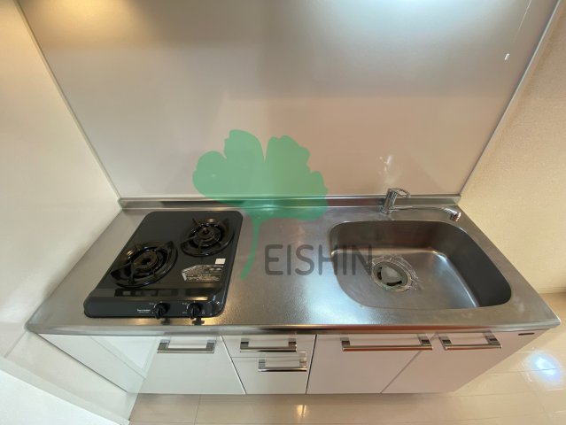 キッチン　シンプルな清潔感のあるキッチンです！