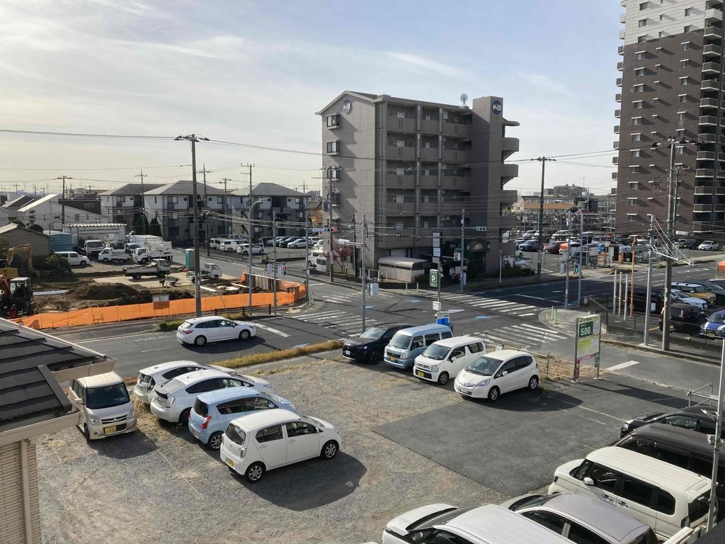 眺望　バルコニーからの景色です