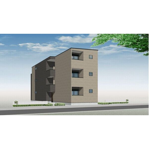 建物外観　外観パース