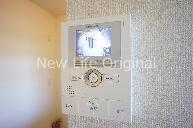 セキュリティ　TVモニターフォンで訪問者を確認できます☆