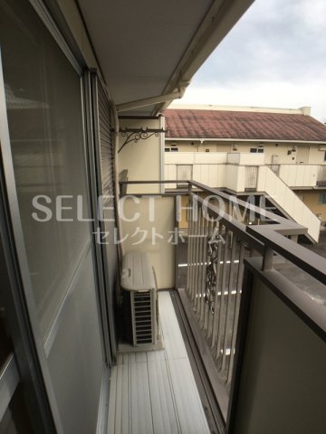 バルコニー　バルコニーがあります