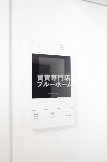 セキュリティ　モニター付きのインターホンです！