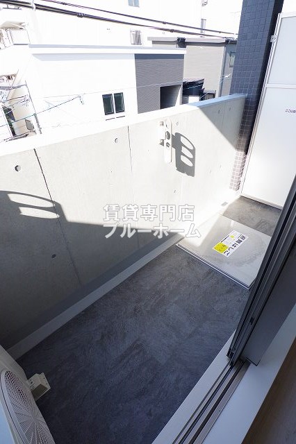 バルコニー　広いバルコニーです！