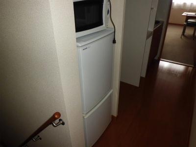 その他　冷蔵庫と電子レンジ。