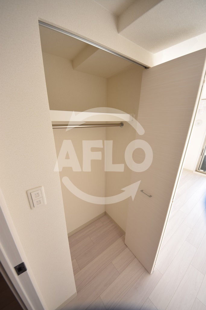 収納　ファステート難波WESTパーク　クローゼット