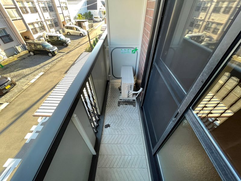 バルコニー　別部屋参考になります。