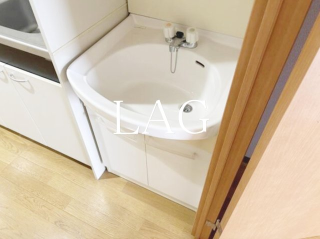 洗面設備　洗面台です。