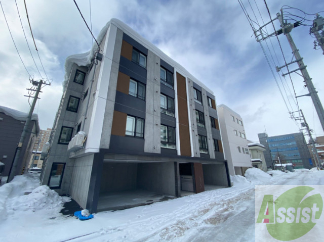 建物外観　札幌市中央区北二条東『ＧＲＡＮＤＵＫＥ永山公園通』