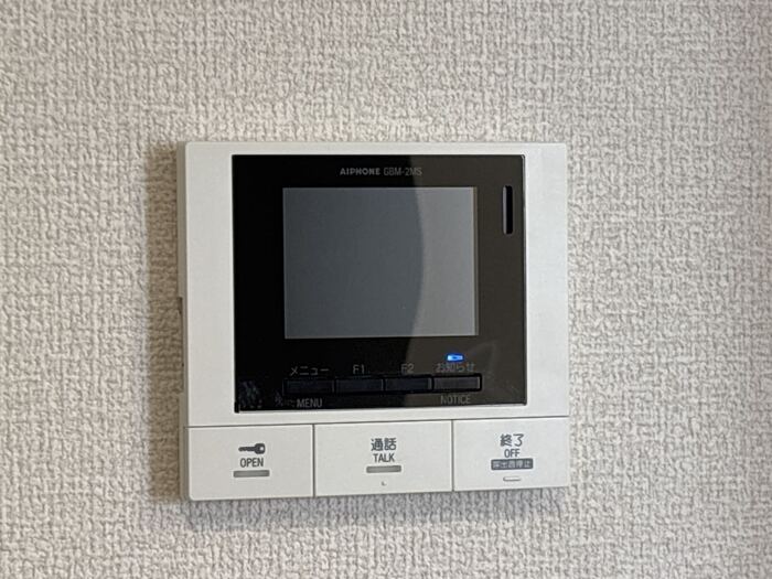 セキュリティ　クラシスト苅田EAST　モニター付きインターホン