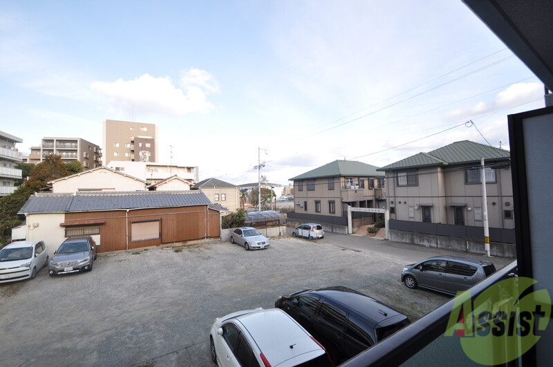 眺望　バルコニーからの眺めはこんな感じです見晴らし風通しグッドです