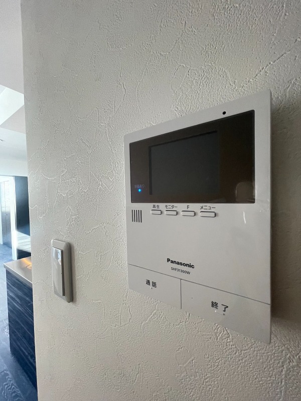 セキュリティ　安心のカメラ付きインターホン♪