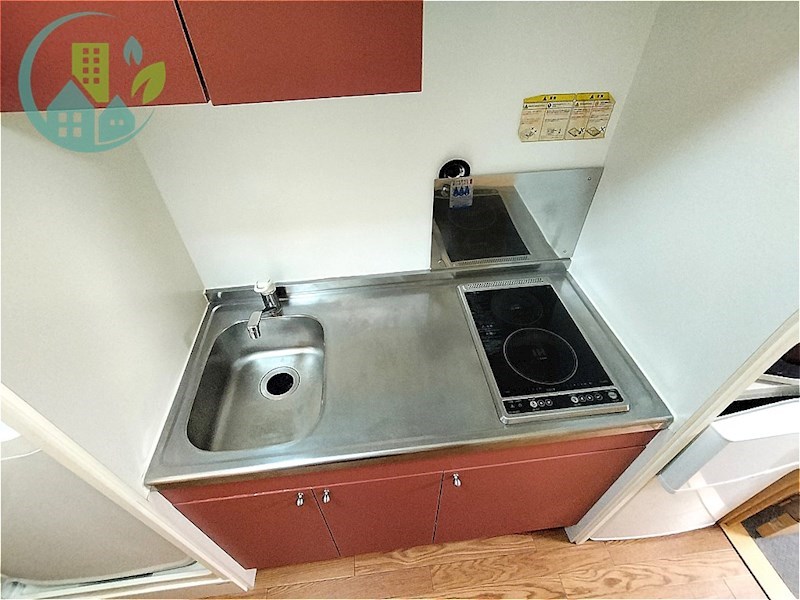 キッチン　レオパレスルコントワール御影（家具・家電付、仲介手数料不要）