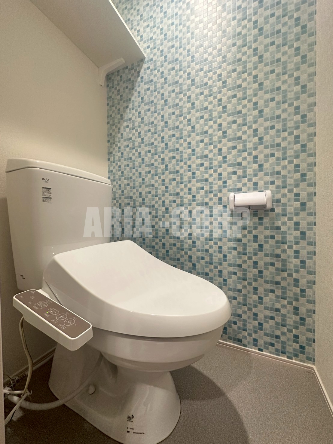 トイレ　ウォシュレット対応のWCです。