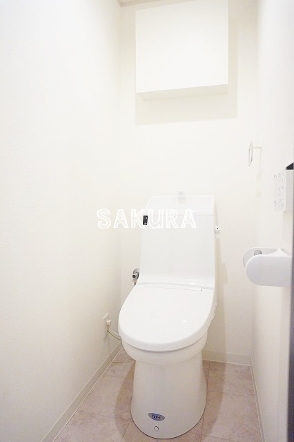 トイレ　落ち着いた色調のトイレです♪