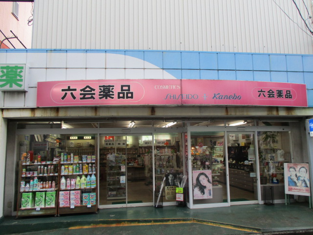 ドラックストア　六会薬品（ドラッグストア）まで114m