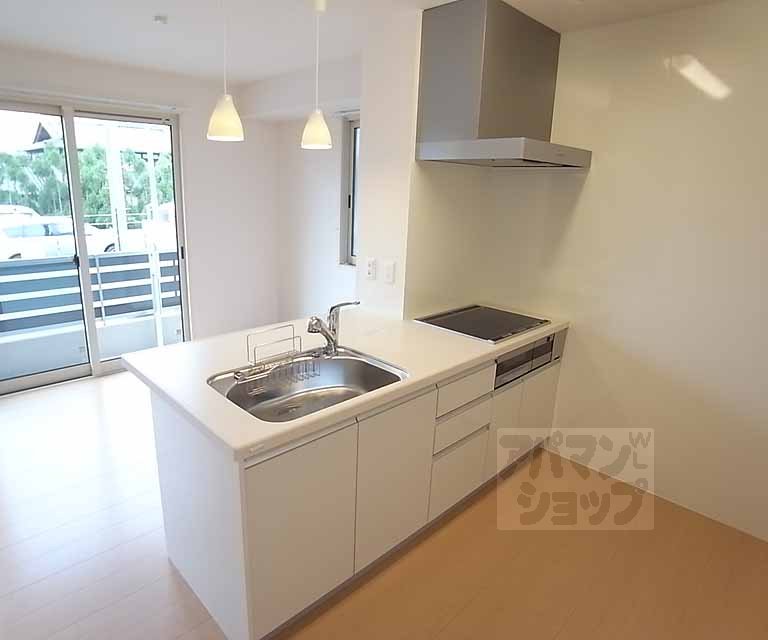 キッチン　オシャレなカウンターキッチン