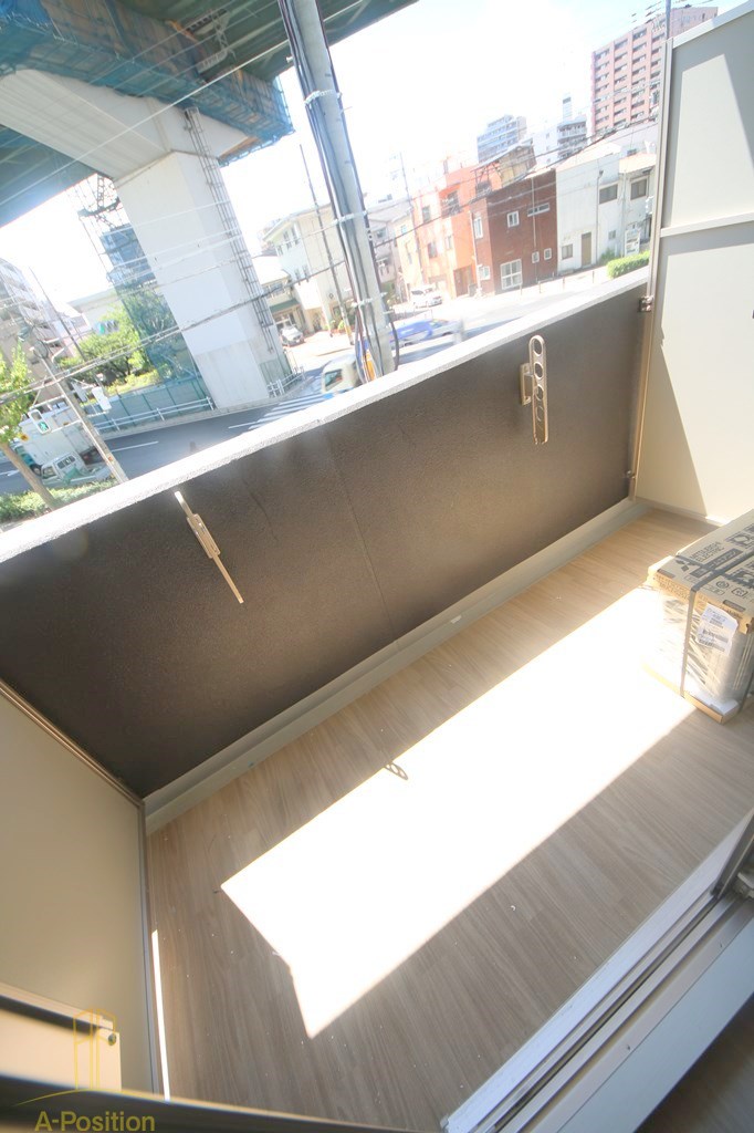 バルコニー　エスリードレジデンス大阪福島サウスフラッツ