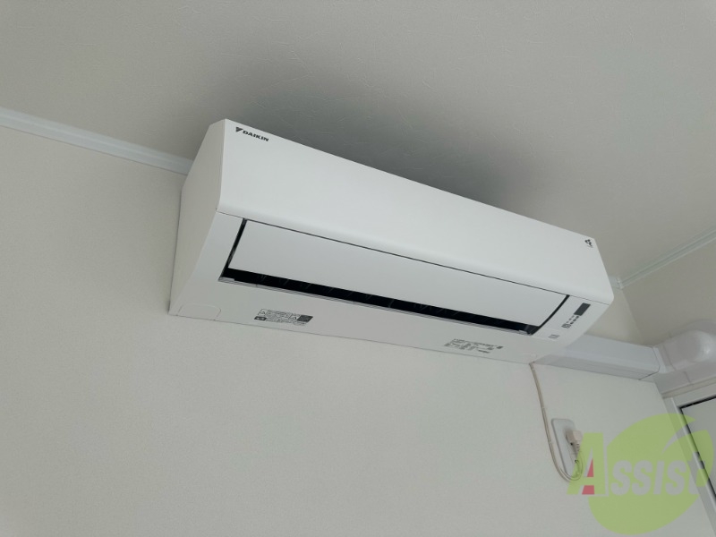 その他設備　エアコンが設置済みです。入居後すぐに使用できます。