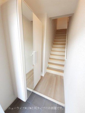 玄関　シンプルで使いやすい玄関です