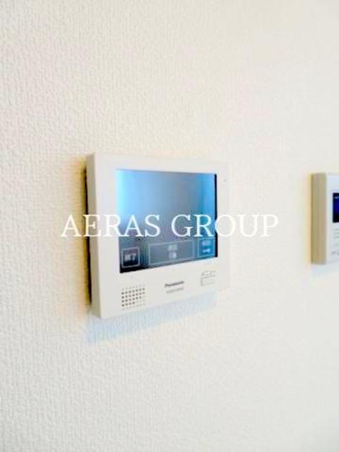 セキュリティ　モニター付きインターフォン