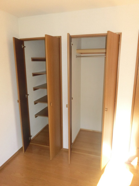 収納　使いやすそうな収納スペース。