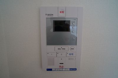 セキュリティ　☆モニター付きインターホン☆