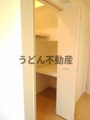 収納　うどん県のお部屋探しはうどん不動産へ うどんちゃんとLINE