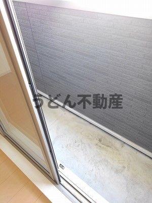バルコニー　うどん県のお部屋探しはうどん不動産へ うどんちゃんとLINE