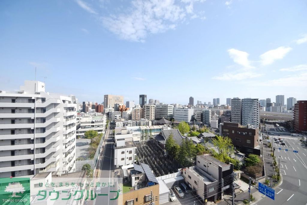 眺望　1103号室からの眺望です