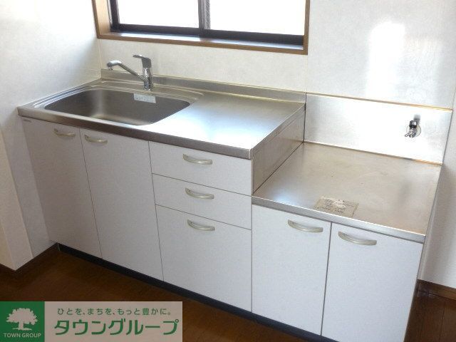 キッチン　ガスコンロ設置可