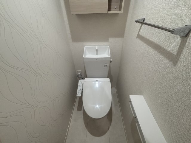 トイレ　ゆったりとした空間のトイレです