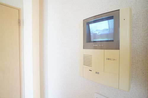 セキュリティ　モニター付ドアホン♪
