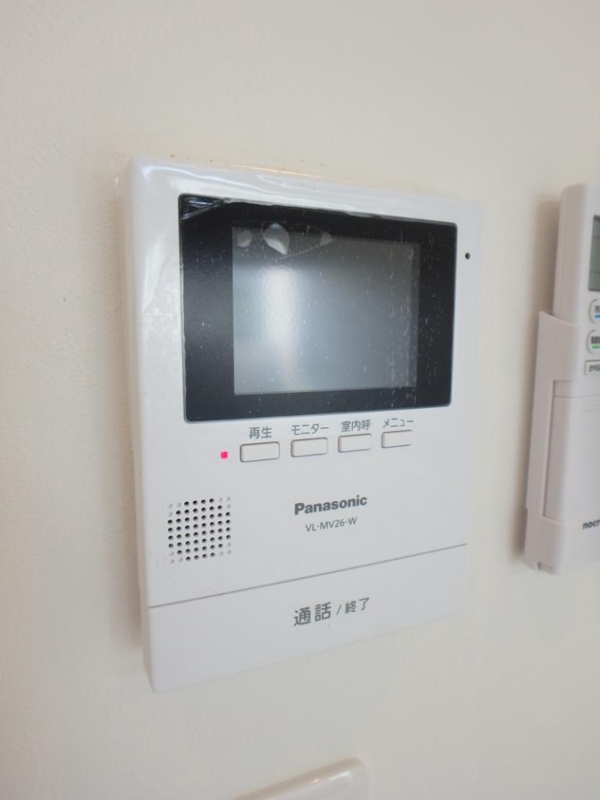 セキュリティ　安心のＴＶモニターホン、女性の方も安心です
