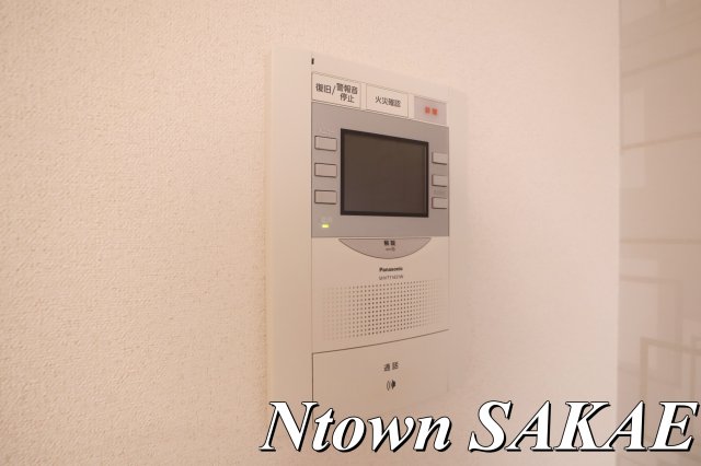 セキュリティ　モニター付きインターホンです