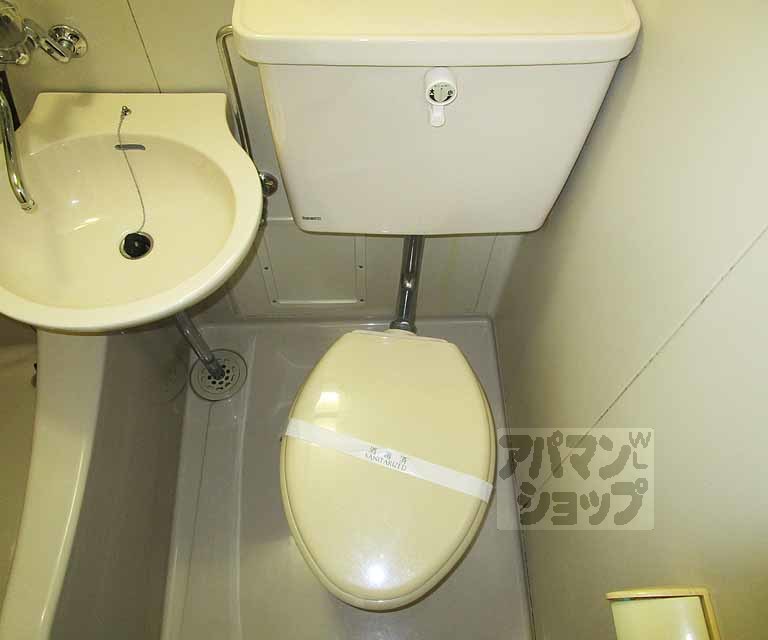 トイレ　２０３号室の写真です。