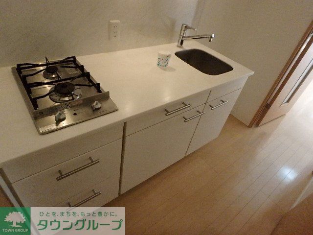キッチン　2口ガスコンロ