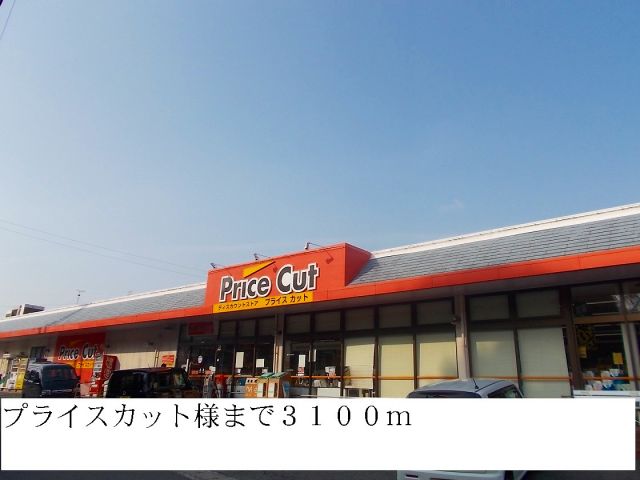 スーパー　プライスカット（スーパー）まで3100m