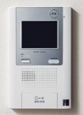 セキュリティ　モニター付きインターホン