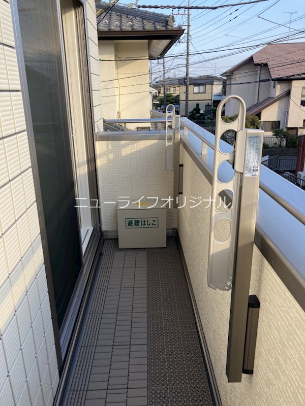 バルコニー　風通しの良いバルコニー