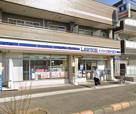 コンビニ　ローソン×スリーエフ（コンビニ）まで2155m