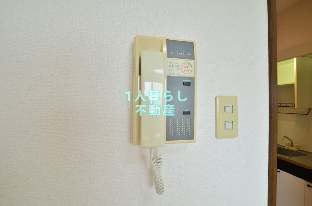 セキュリティ　インターホンです
