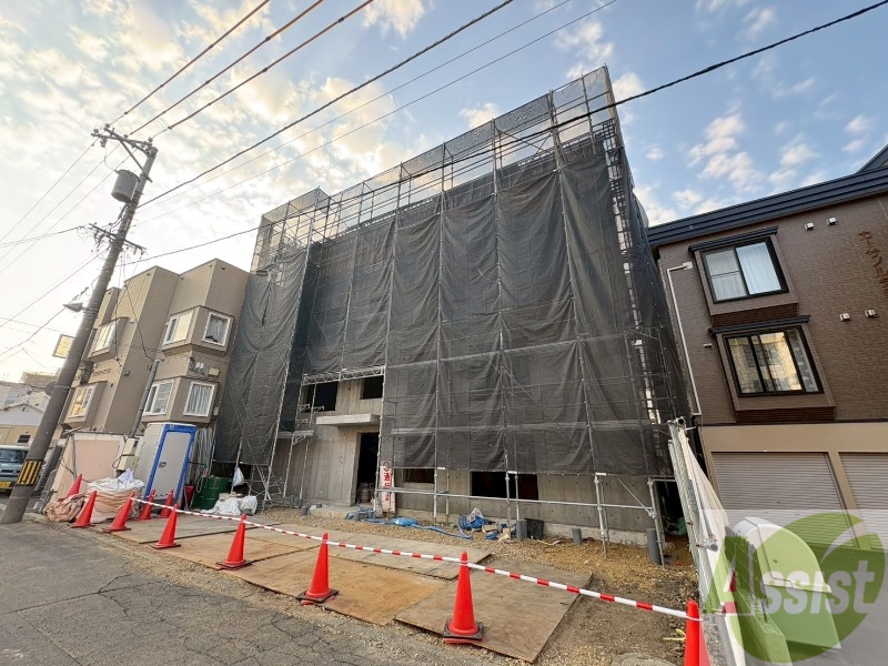 建物外観　札幌市北区麻生町「麻生町４丁目新築マンション」